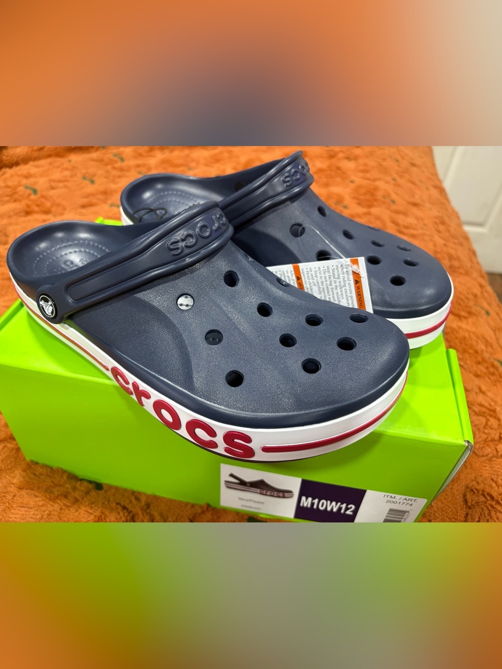 NWT Crocs slides
